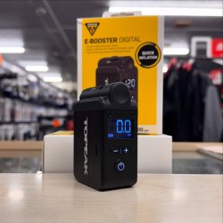 Topeak E-Booster Digital Elektronisk USB Pumpe